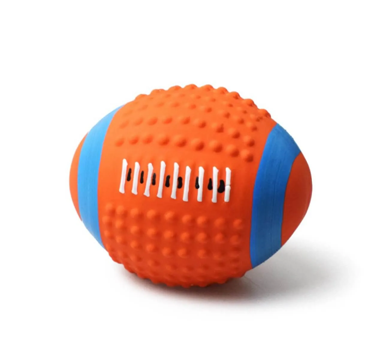 Dog Chew Toy Rugby Sound Training Ball