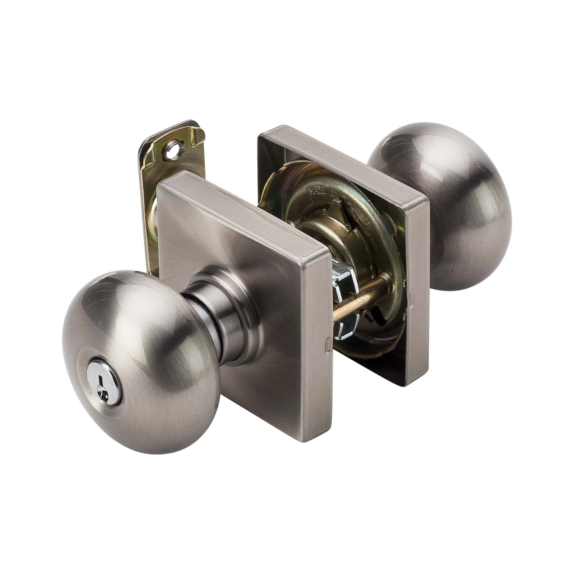 Door Knob Set Keyed / Entry Function Contemporary Style Kendall Collection