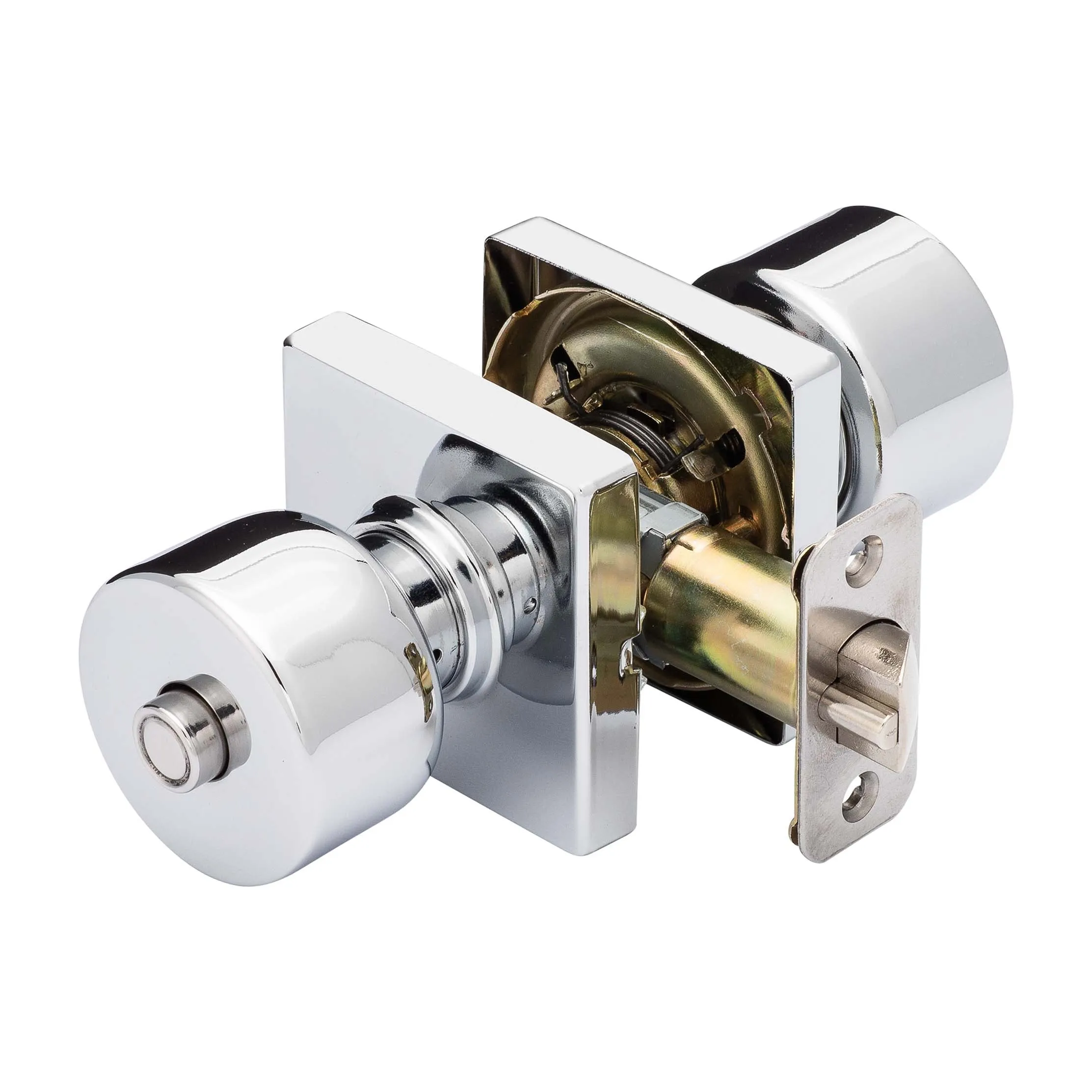 Door Knob Set Keyed / Entry Function Contemporary Style Oaklyn Collection