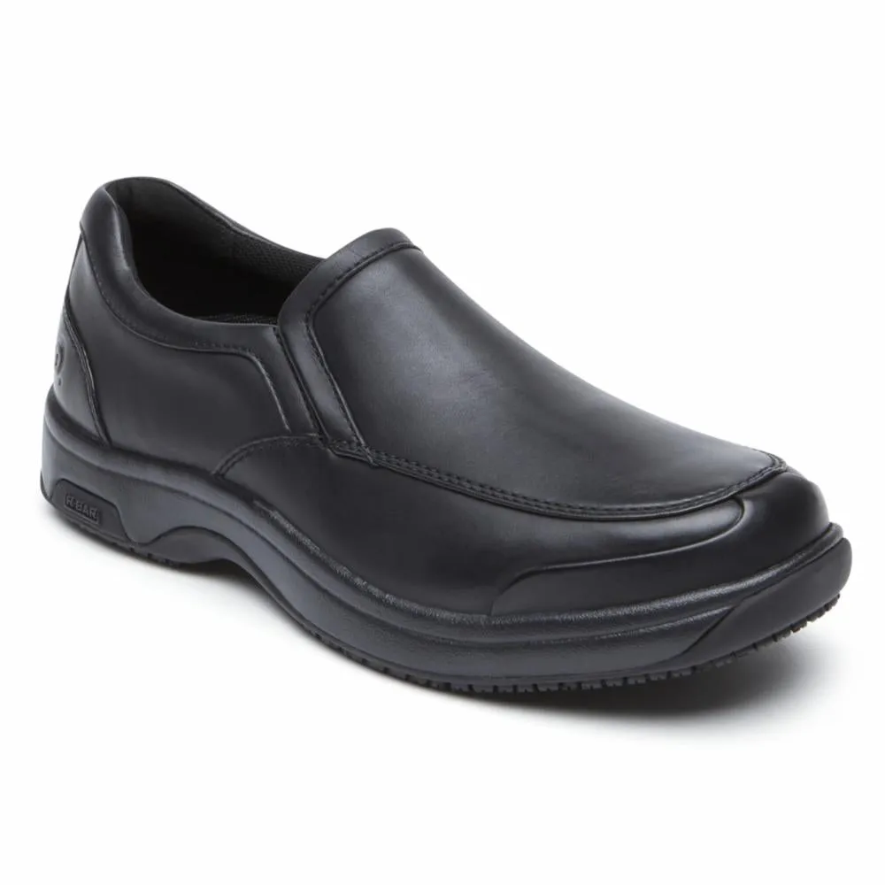 Dunham Men's Battery Park Service Slip-On 8000 Service Black D