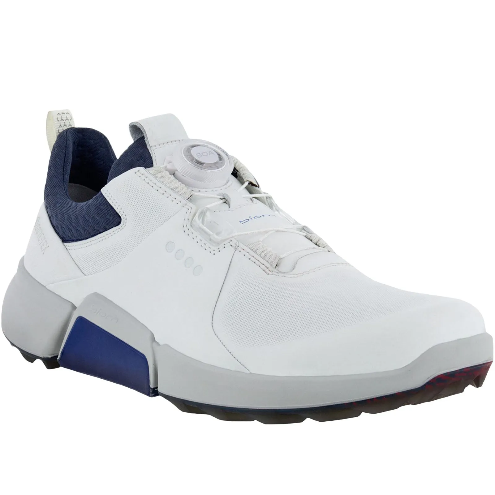 ECCO Mens Biom H4 Gore-Tex Leather Adjustable Golf Shoe