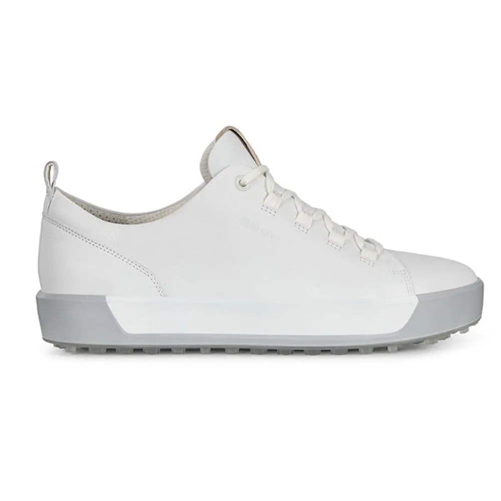 Ecco Soft Spikeless Shoe - Bright White