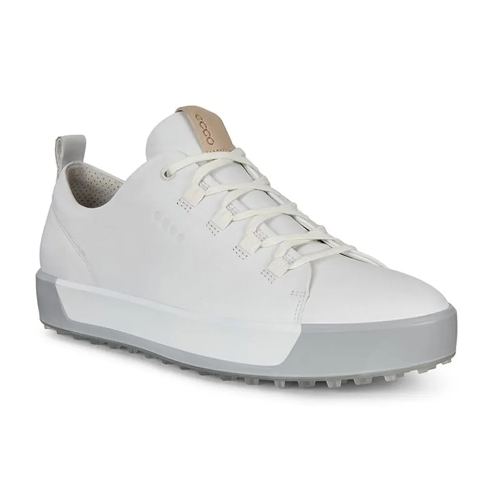 Ecco Soft Spikeless Shoe - Bright White