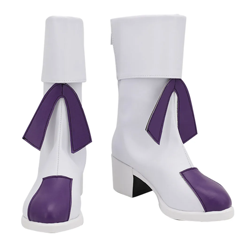 Elizabeth Liones Boots Halloween Costumes Accessory Custom Made Cosplay Shoes