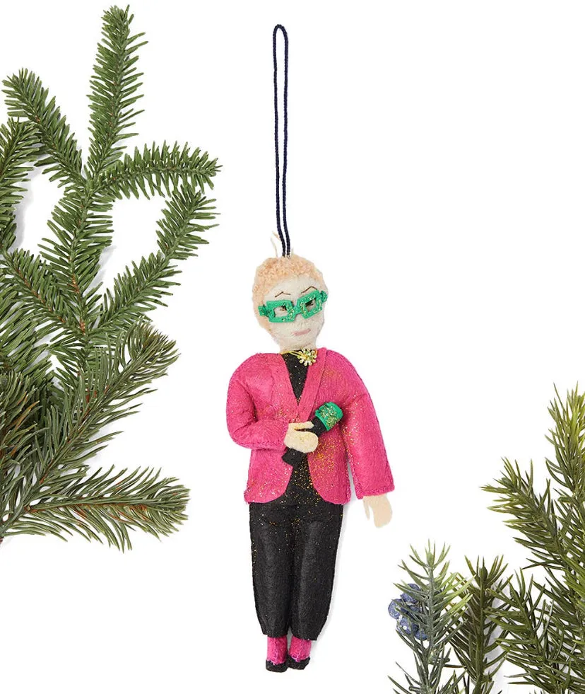 Elton John Ornament