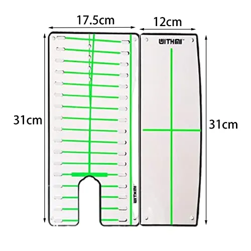 Enakshi Golf Putting Mirror Expansion Alignment Training Aid for Home Beginner Mirror and Plate |Sporting Goods | Golf | Golf Training Aids | Putting Greens & Aids