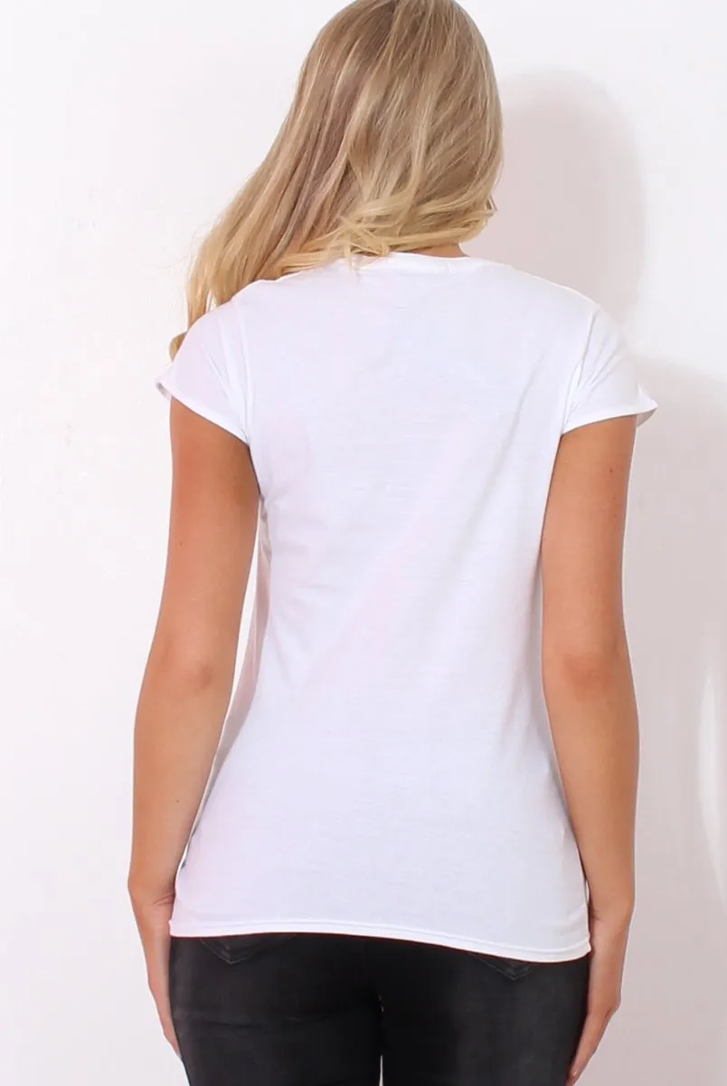 Erin White Slogan Top