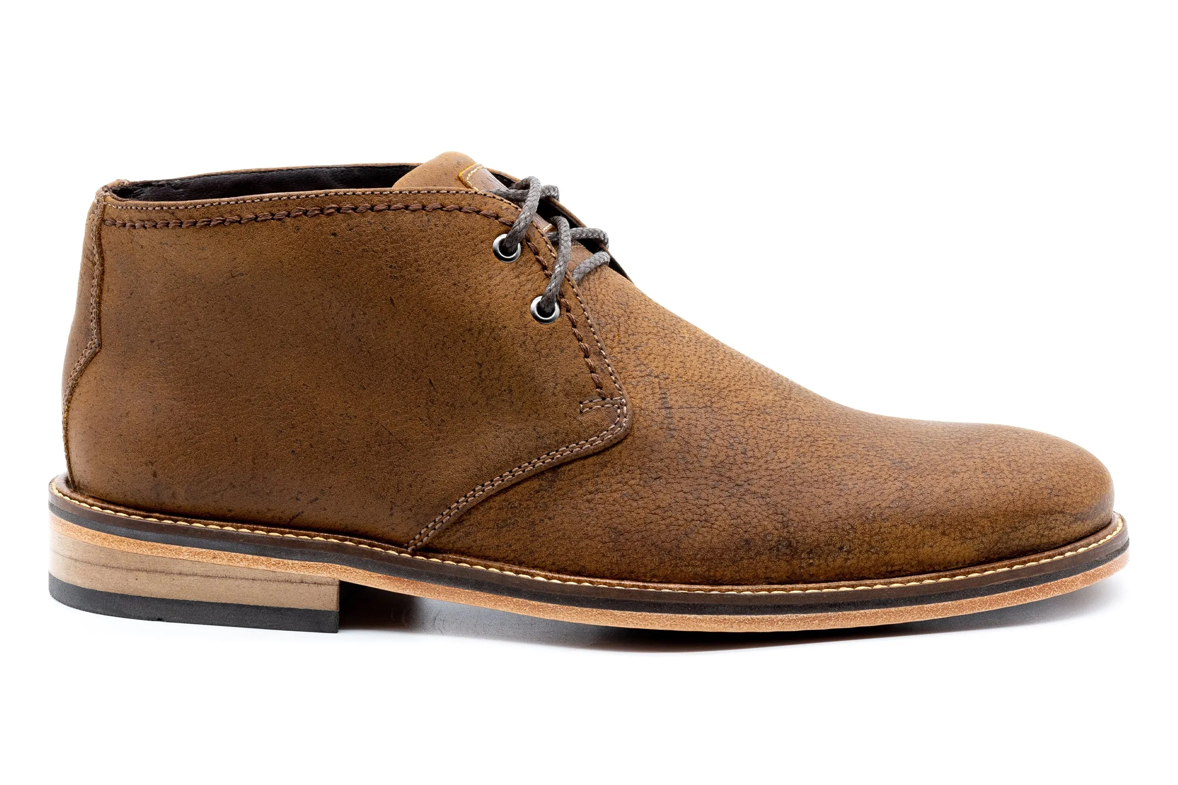 Ernest Safari Kudu Chukka Boots - Mocha