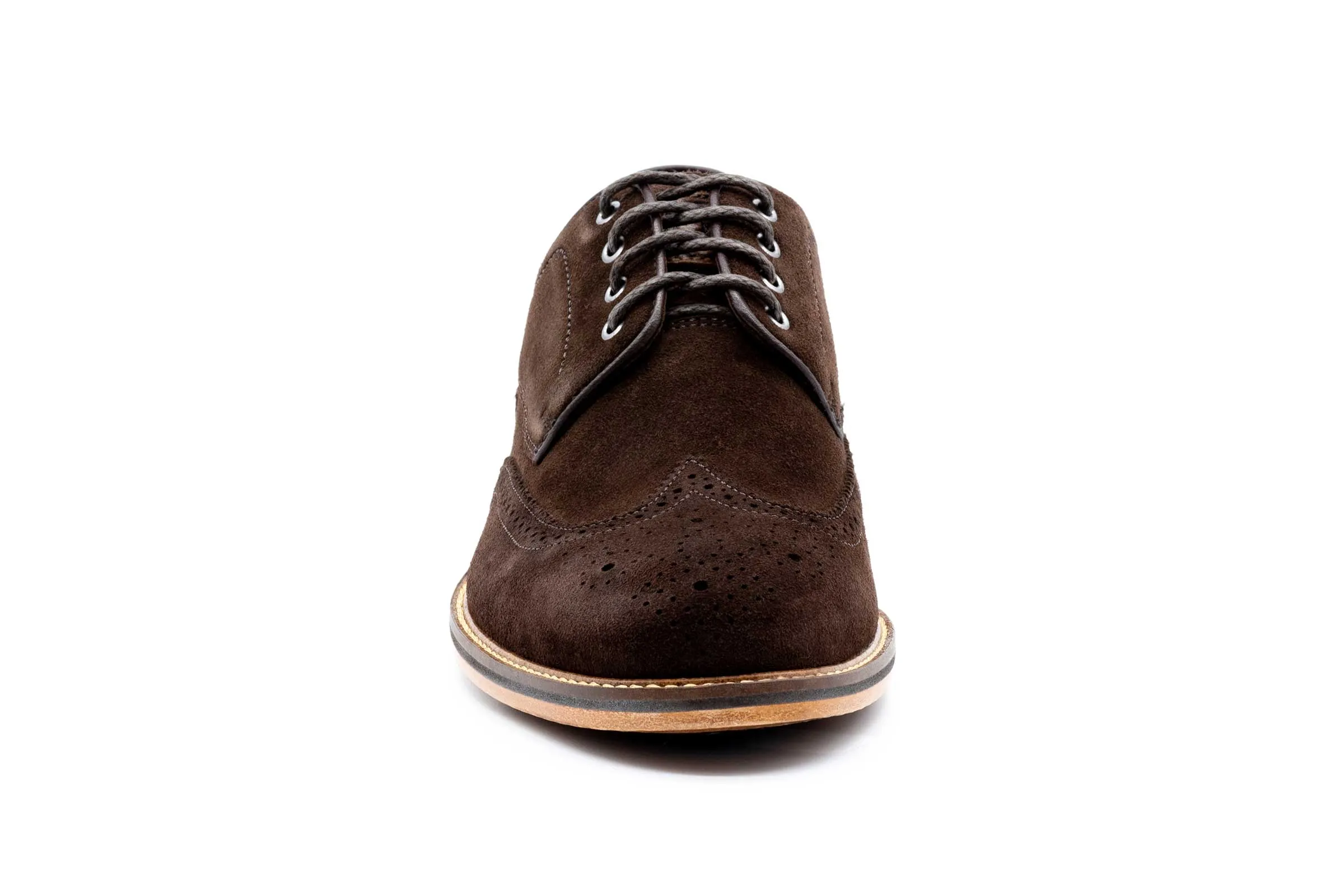 Ernest Wingtip Chukka Boots - Walnut