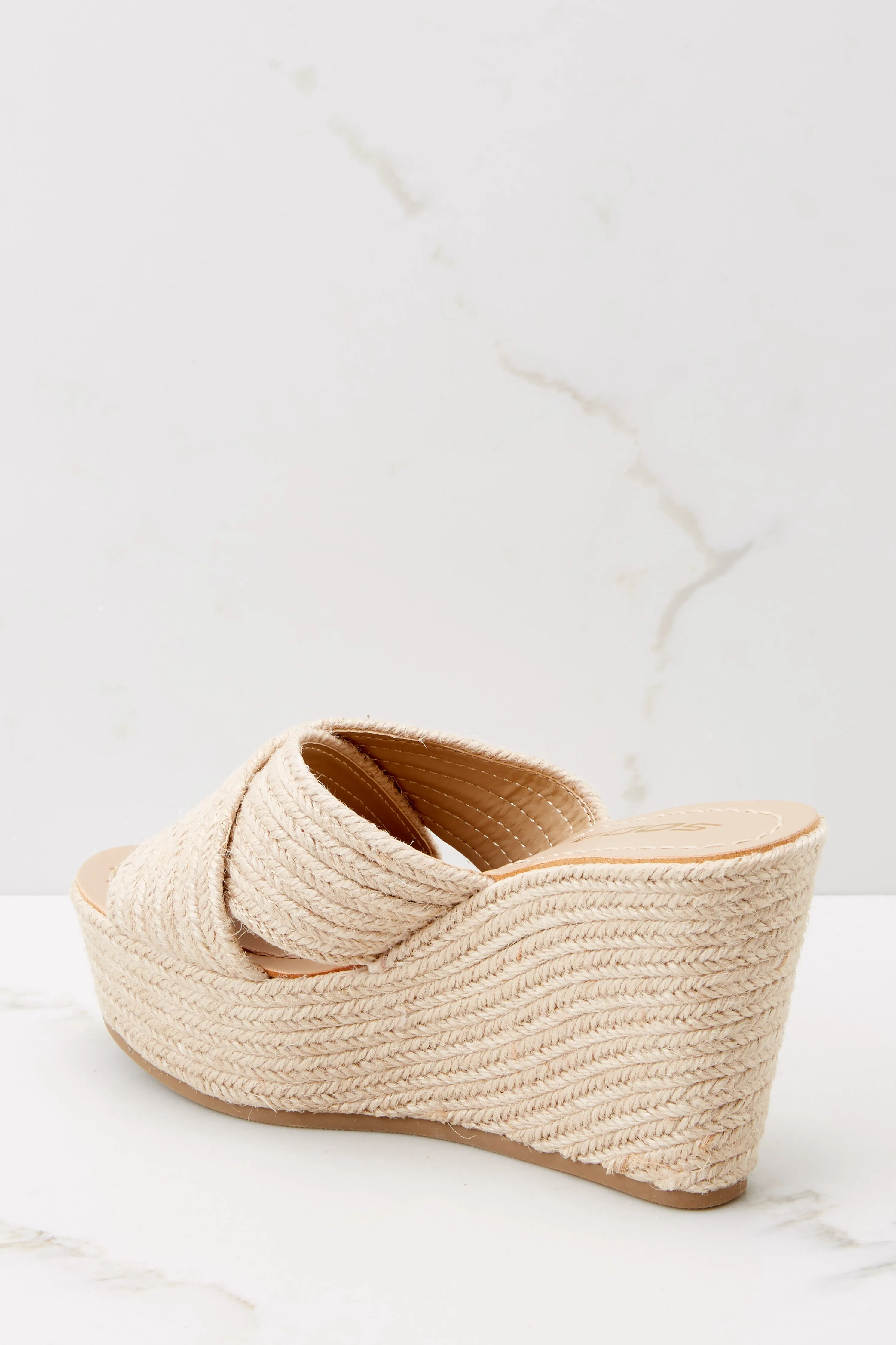 Eventful Outings Natural Wedge Sandals