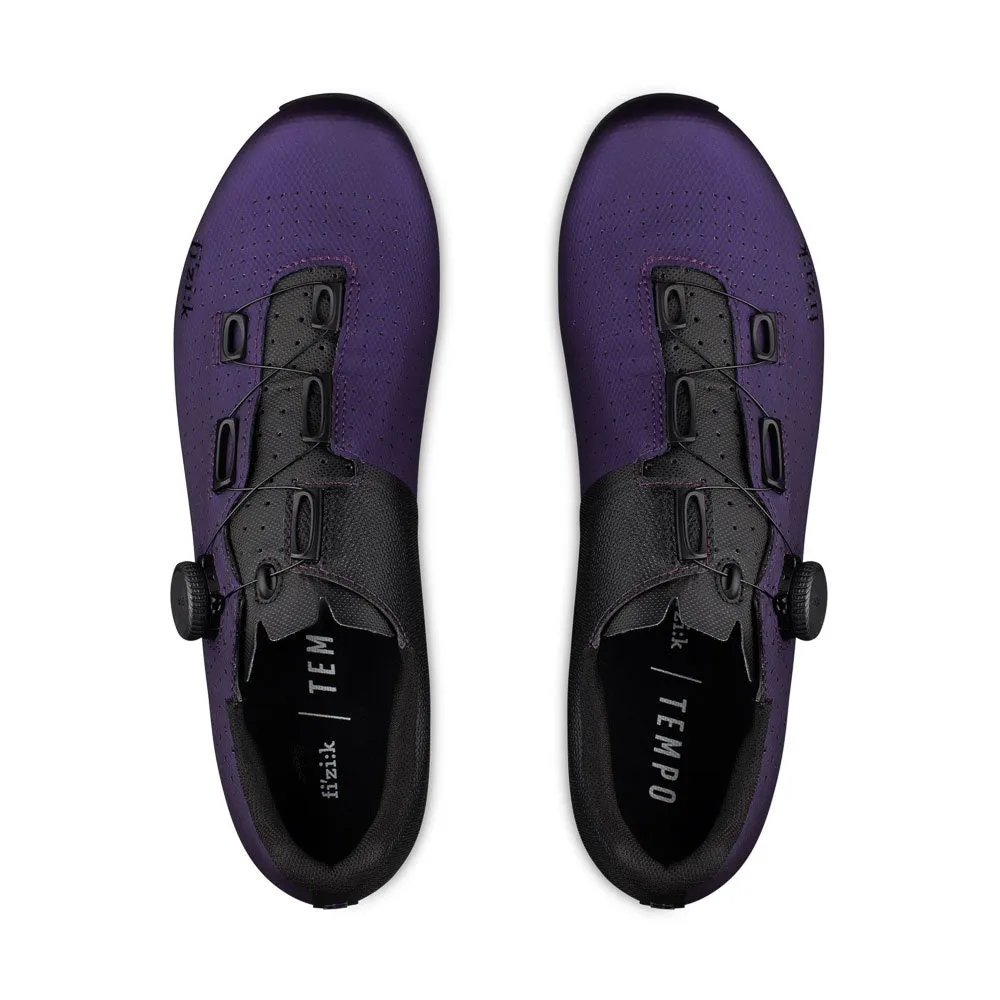 Fizik Tempo Decos Carbon Road Cycling Shoe - Aubergine