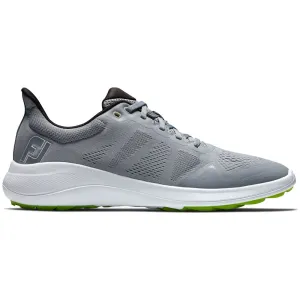 FootJoy Flex Athletic Spikeless Shoes - Grey/White