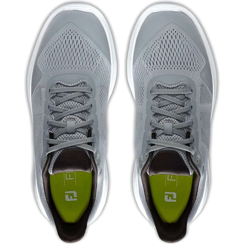 FootJoy Flex Athletic Spikeless Shoes - Grey/White