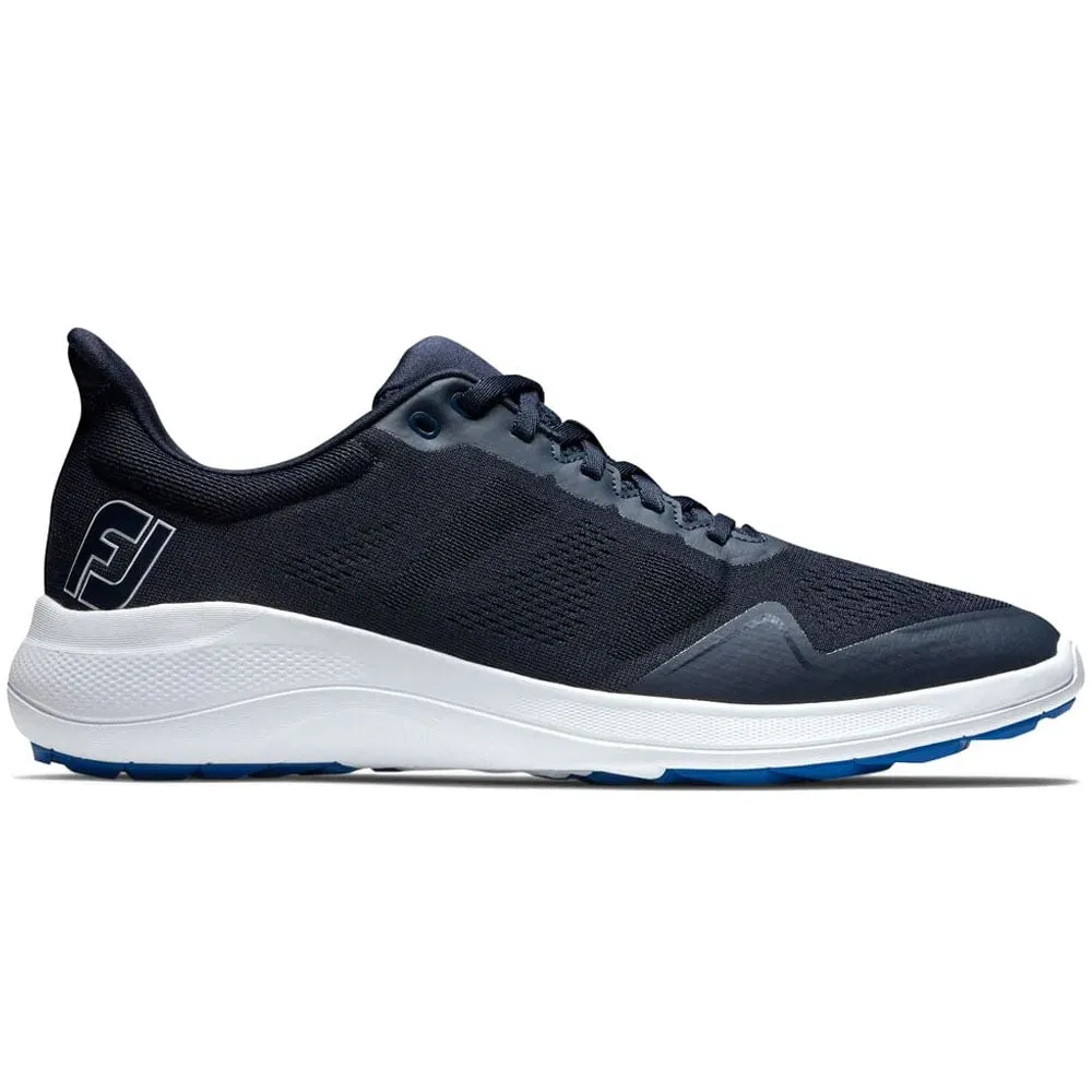 FootJoy Flex Athletic Spikeless Shoes - Navy/White