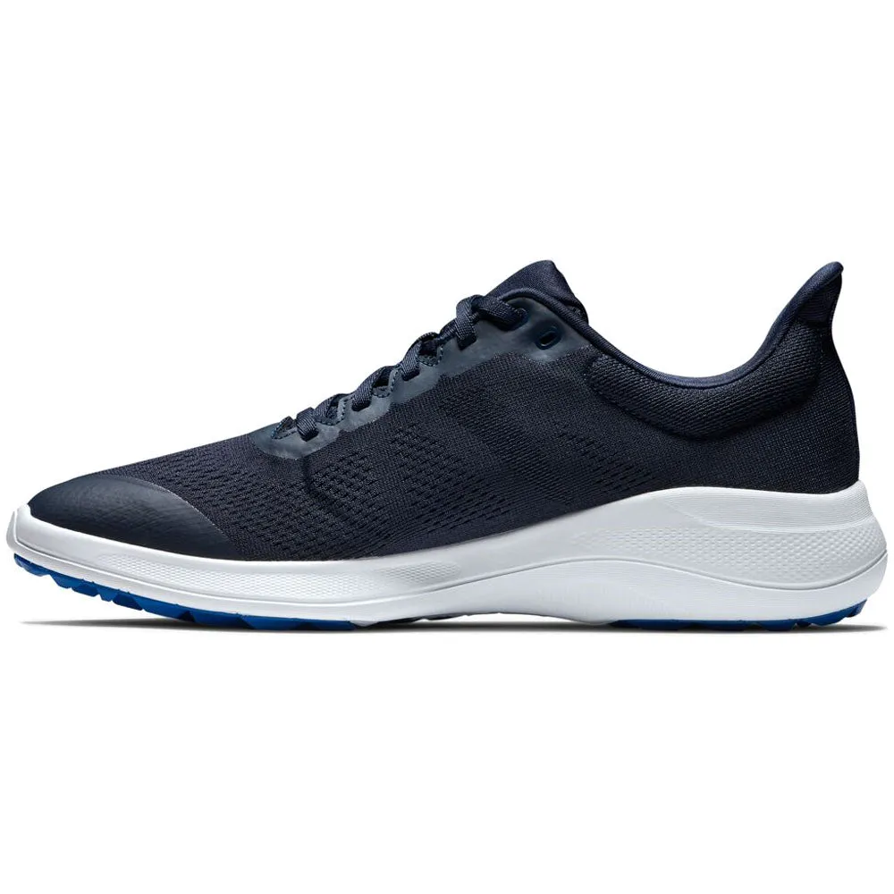 FootJoy Flex Athletic Spikeless Shoes - Navy/White