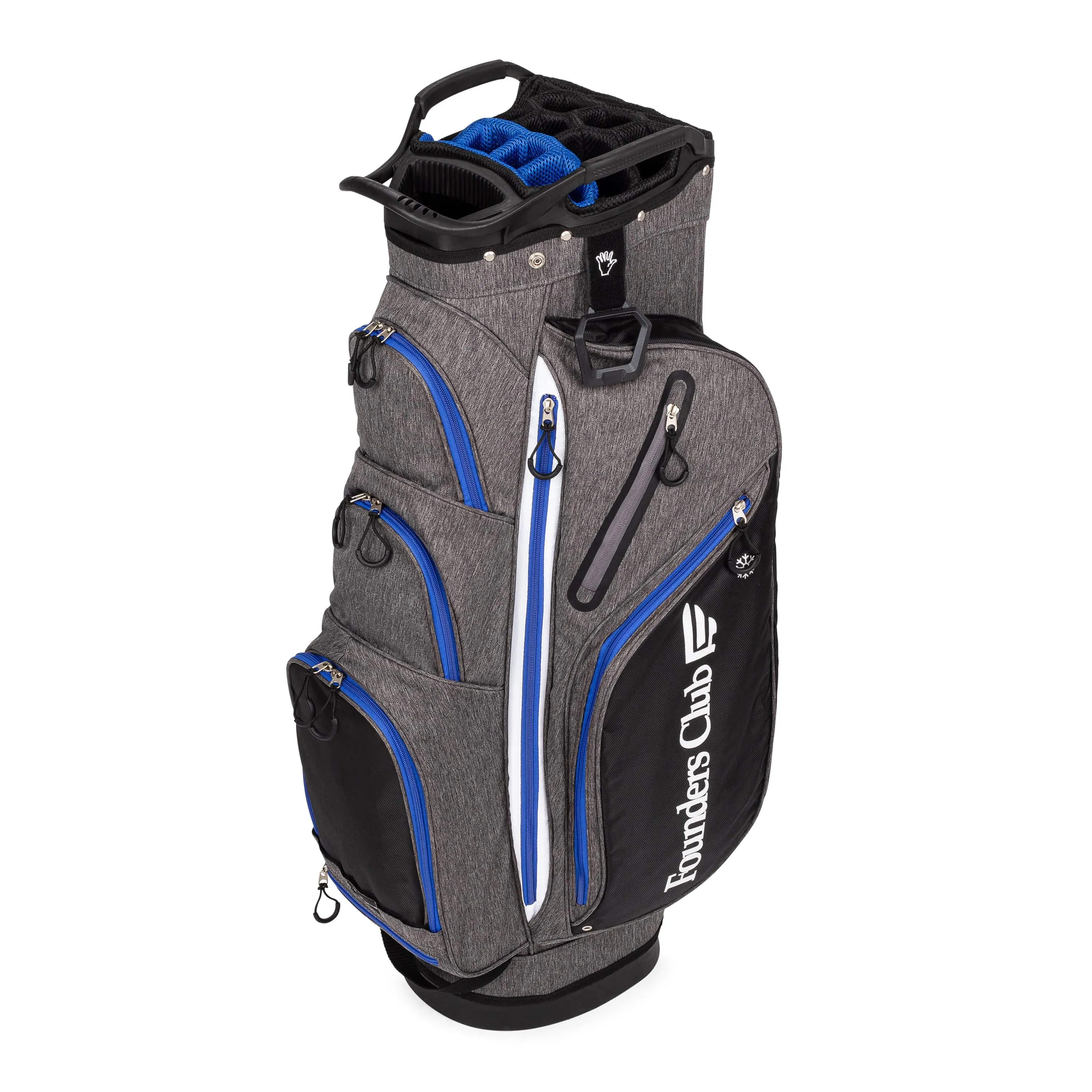 Founders Club Franklin Golf Cart Bag for Push Carts and Riding Carts with Detachable ball pocket panel for personalization