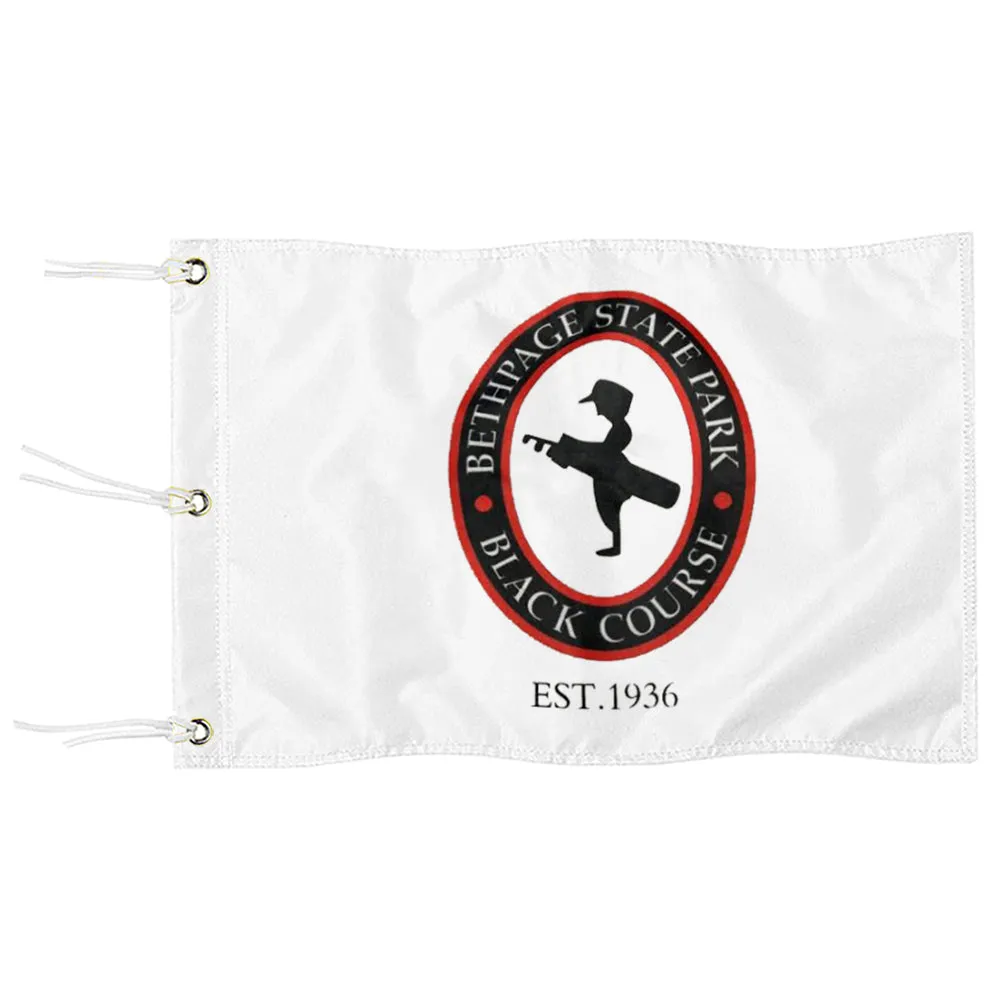 Fyon Bethpage State Park Black Course Pin Flag PGA Tour us Open Golf Flag Banner Grommets