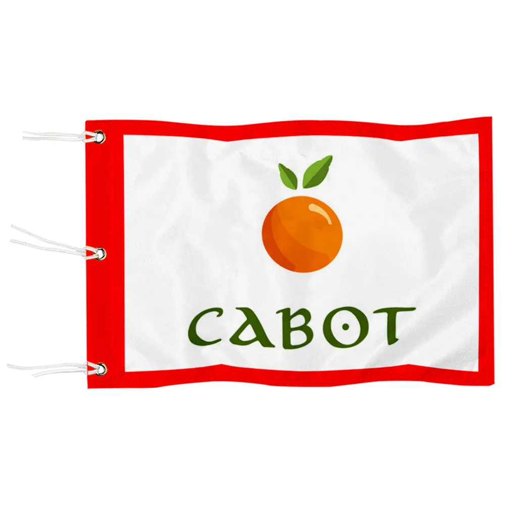 Fyon Cabot Citrus Farms Embroidered Golf Pin Flag Banner Grommets