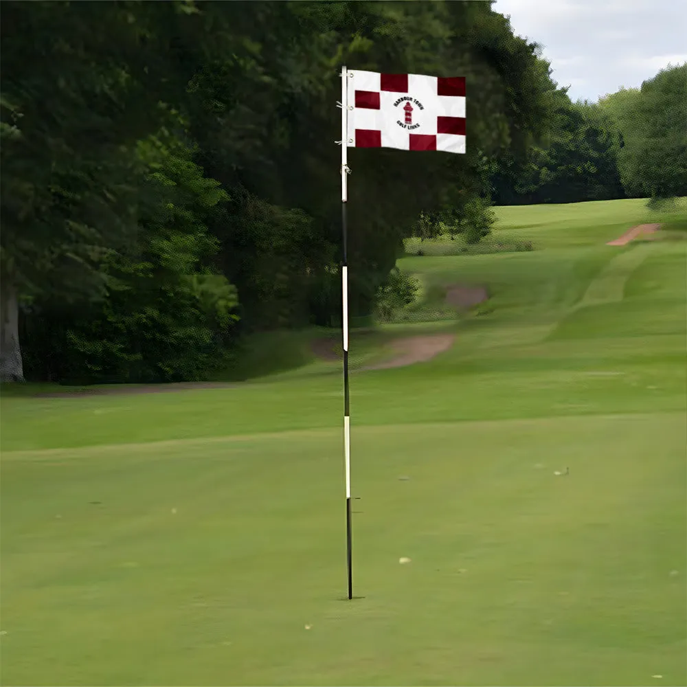 Fyon Harbour Town Golf Links Flag RBC Heritage Tournament Pin Golf Flag Banner Grommets