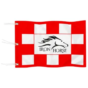 Fyon Iron Horse Golf Club Pin Flag PGA Tour Tiger Woods Flag Banner Grommets