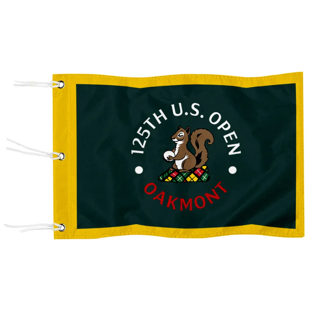 Fyon Oakmont Country Club 2025 US OPEN Embroidered Golf Pin Flag Banner Green Grommets