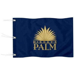 Fyon Palms Golf Course Embroidered Golf Pin Flag Banner Grommets