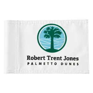 Fyon Robert Trent Jones RTJ Palmetto Dunes Golf Pin Flag Banner