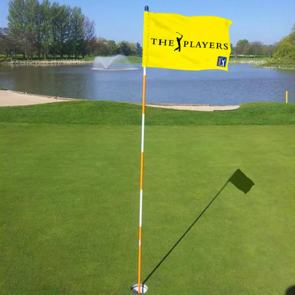 Fyon The Players Golf Flag Banner Yellow