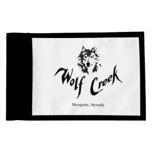 Fyon The Wolf Creek Golf Course Mesquite Nevada Pin PGA Tour Tiger Glof Flag Banner