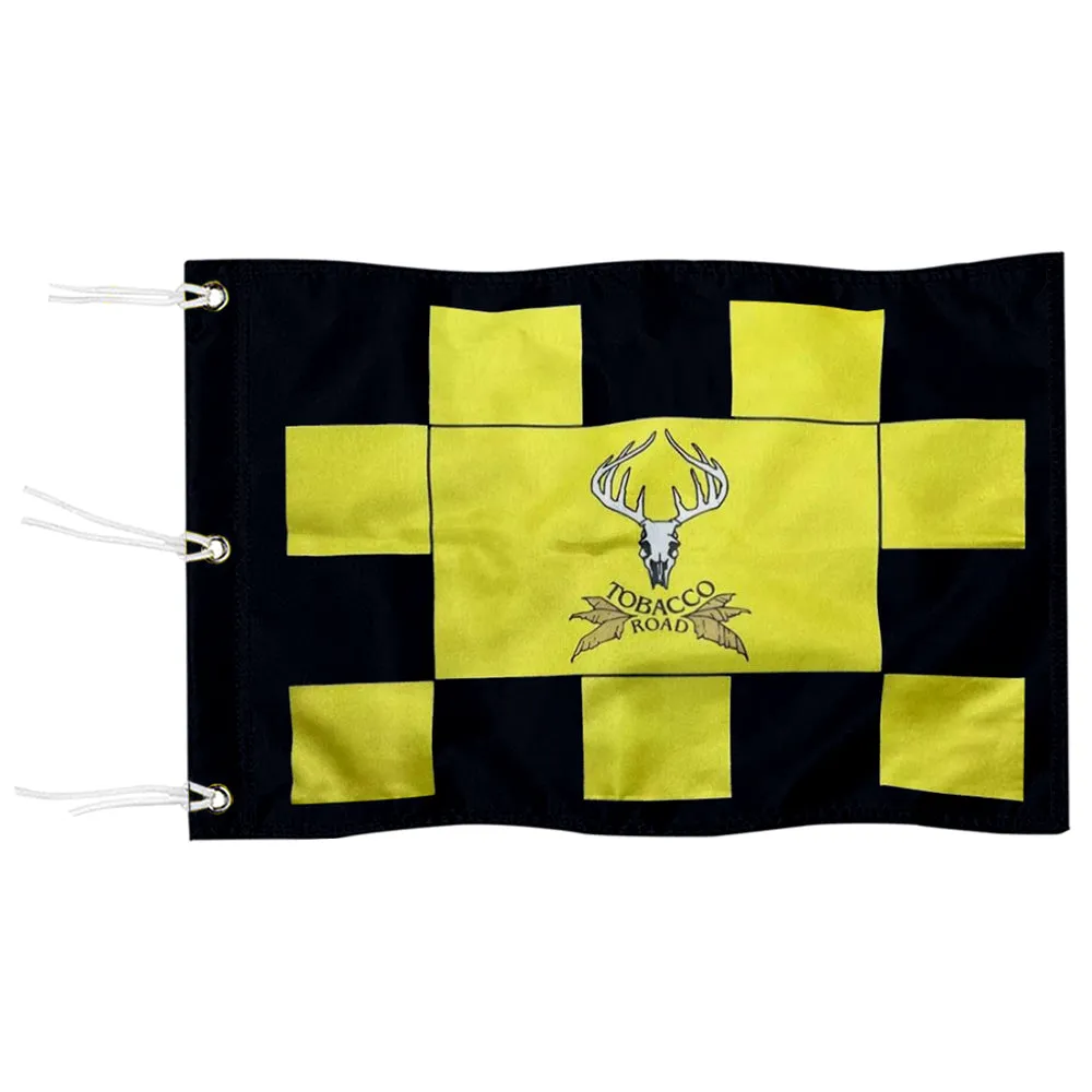 Fyon Tobacco Road Golf USGA PGA Tour Pin Double Sided Flag Banner Grommet