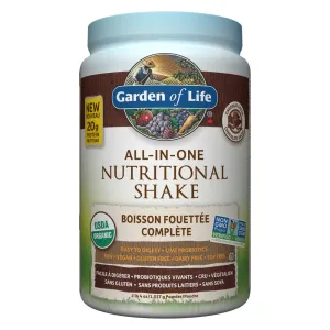 Garden of Life All-In-One Shake - Chocolate (1017g)