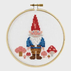 Gnome Cross Stitch Kit