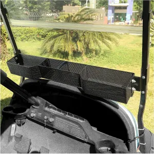 Golf cart front basket is foldable for EZGO/Club Car/Yamaha - 10L0L