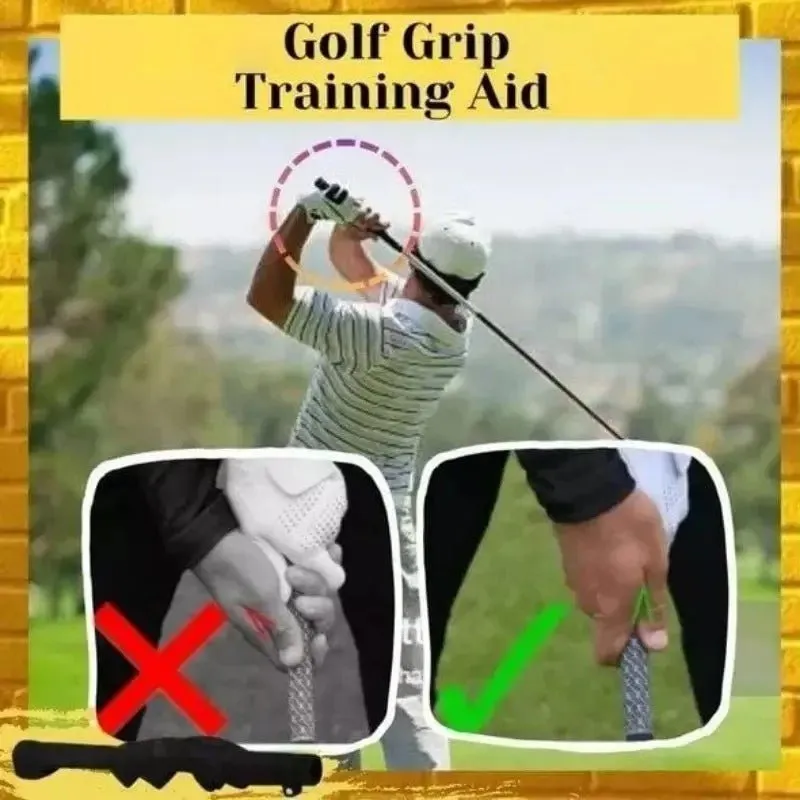 Golf Grip Training Aid - Practice Aid Golf Swing Trainer Accessories