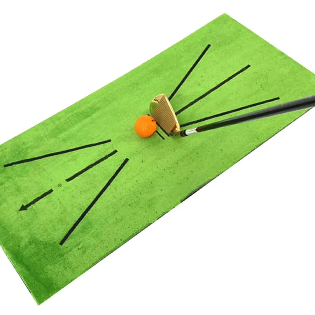 Golf Training Mat - Swing Detection Divot for Indoor Outdoor Golf Training Equipment