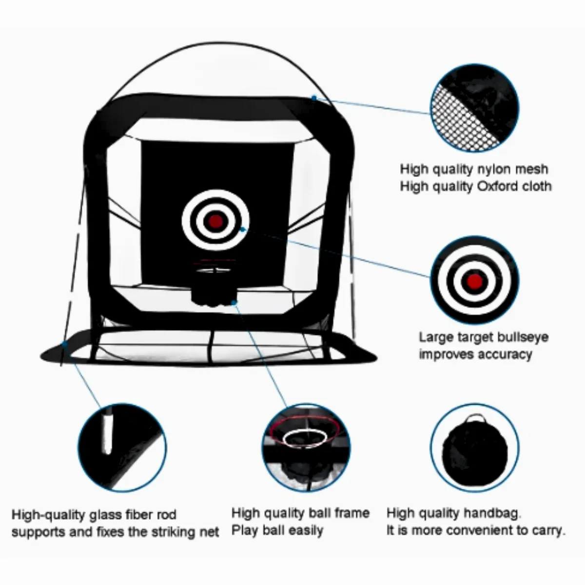 GolfBasic Golf Practice Driving & Chipping Net