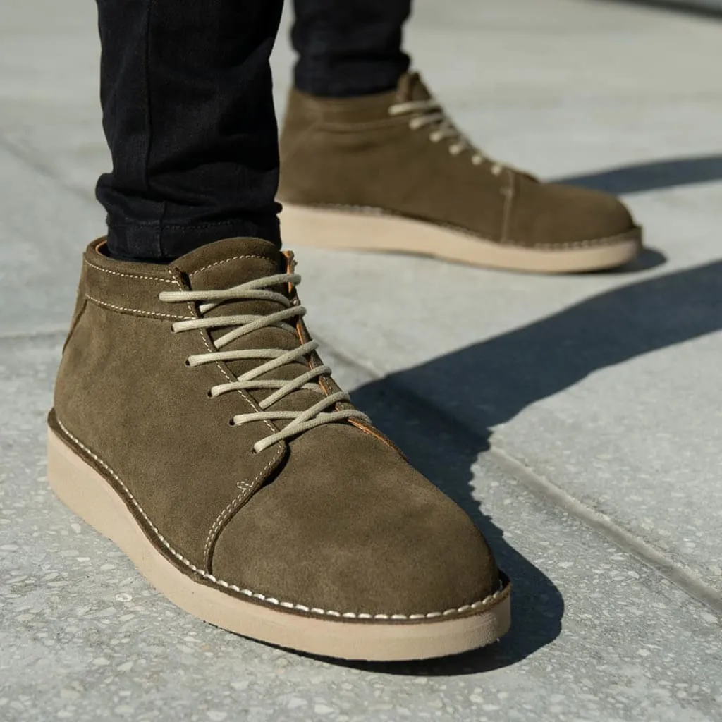 Graphite Desert Boot Military Green