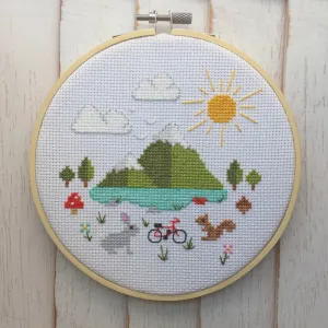 Great Outdoors Counted Cross Stitch Kit