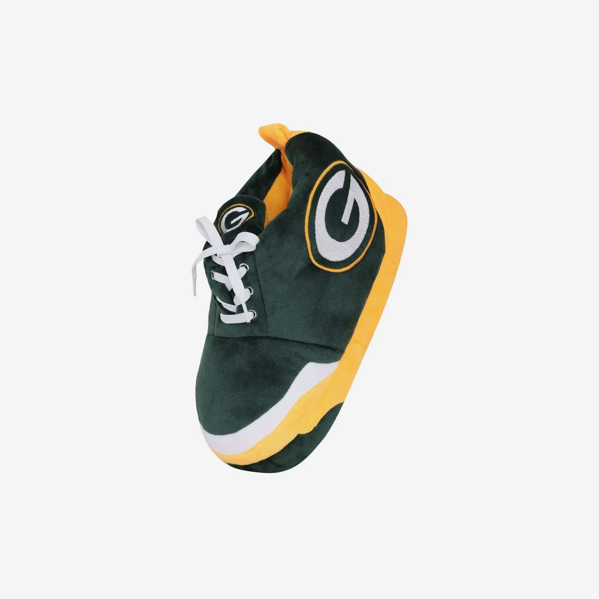 Green Bay Packers Adult Plush Sneaker Slipper