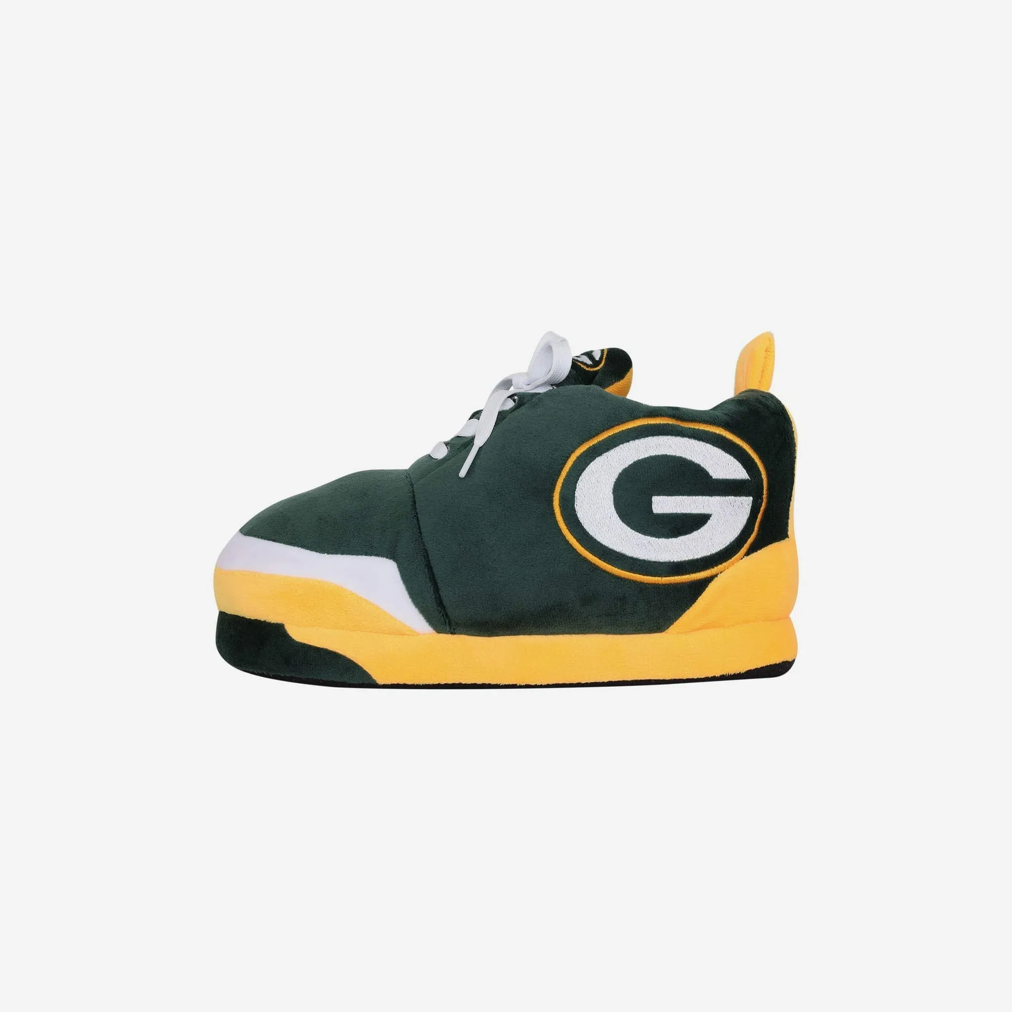 Green Bay Packers Adult Plush Sneaker Slipper