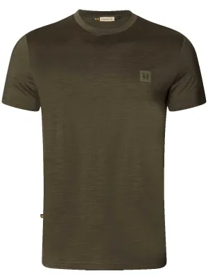 HARKILA Base All Season Short Sleeve T-Shirt - Mens - Willow Green