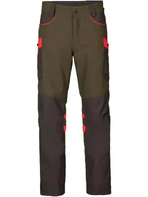 HARKILA Pro Hunter Dog Keeper GTX Trousers - Mens - Willow Green & Orange