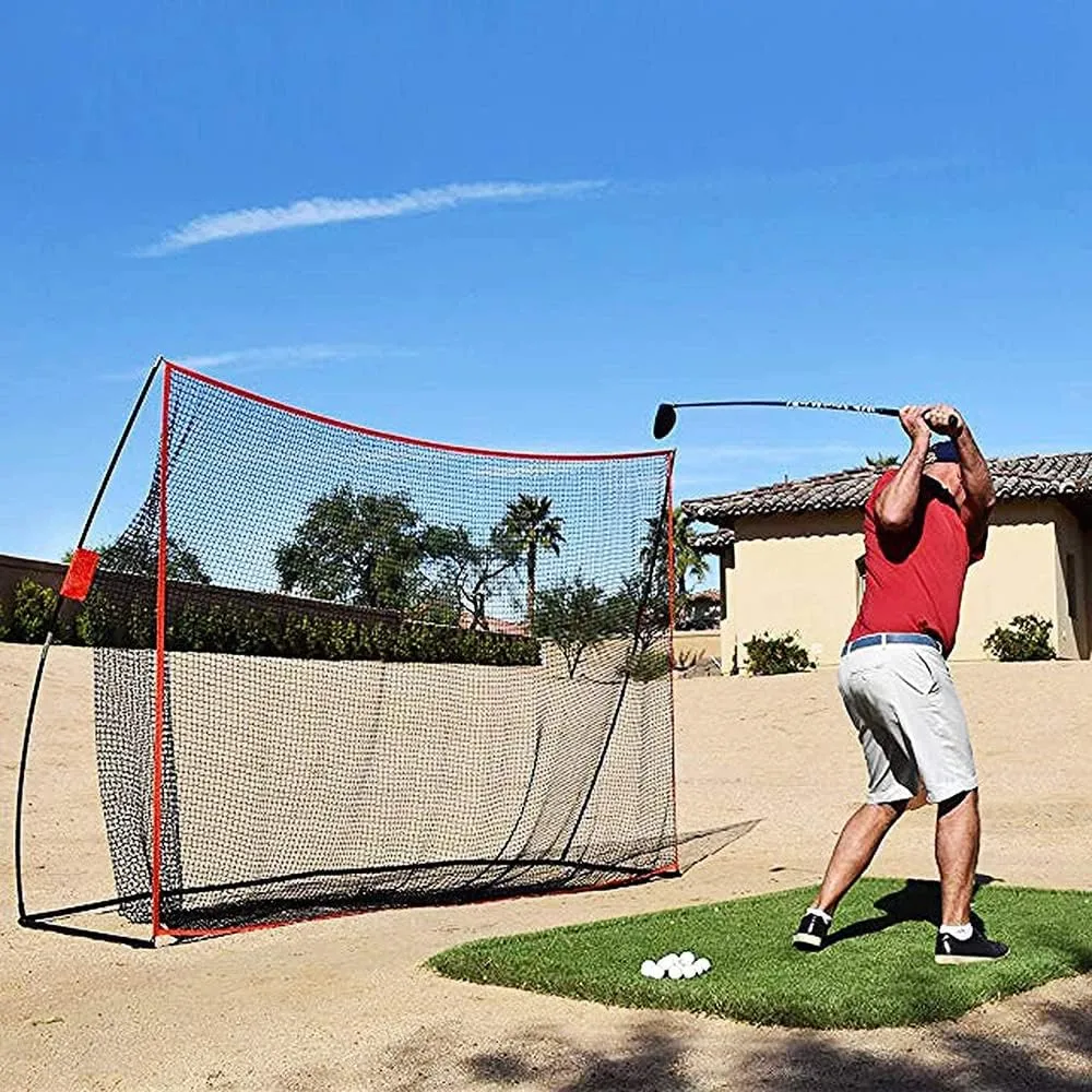 Heavy Duty Golf Practice Net Hitting Chipping Cage Training Aid