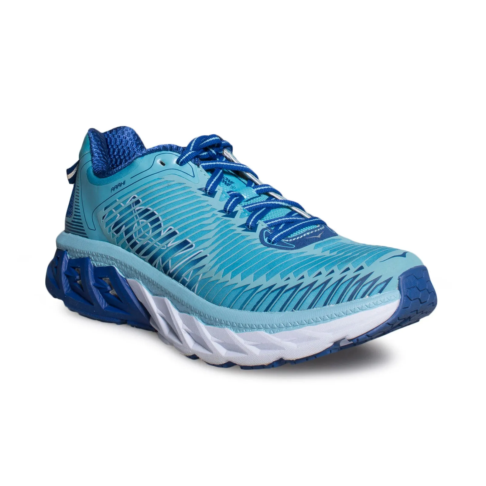 Hoka Arahi Blue Topaz / Electric Blue Running Shoes - Women's