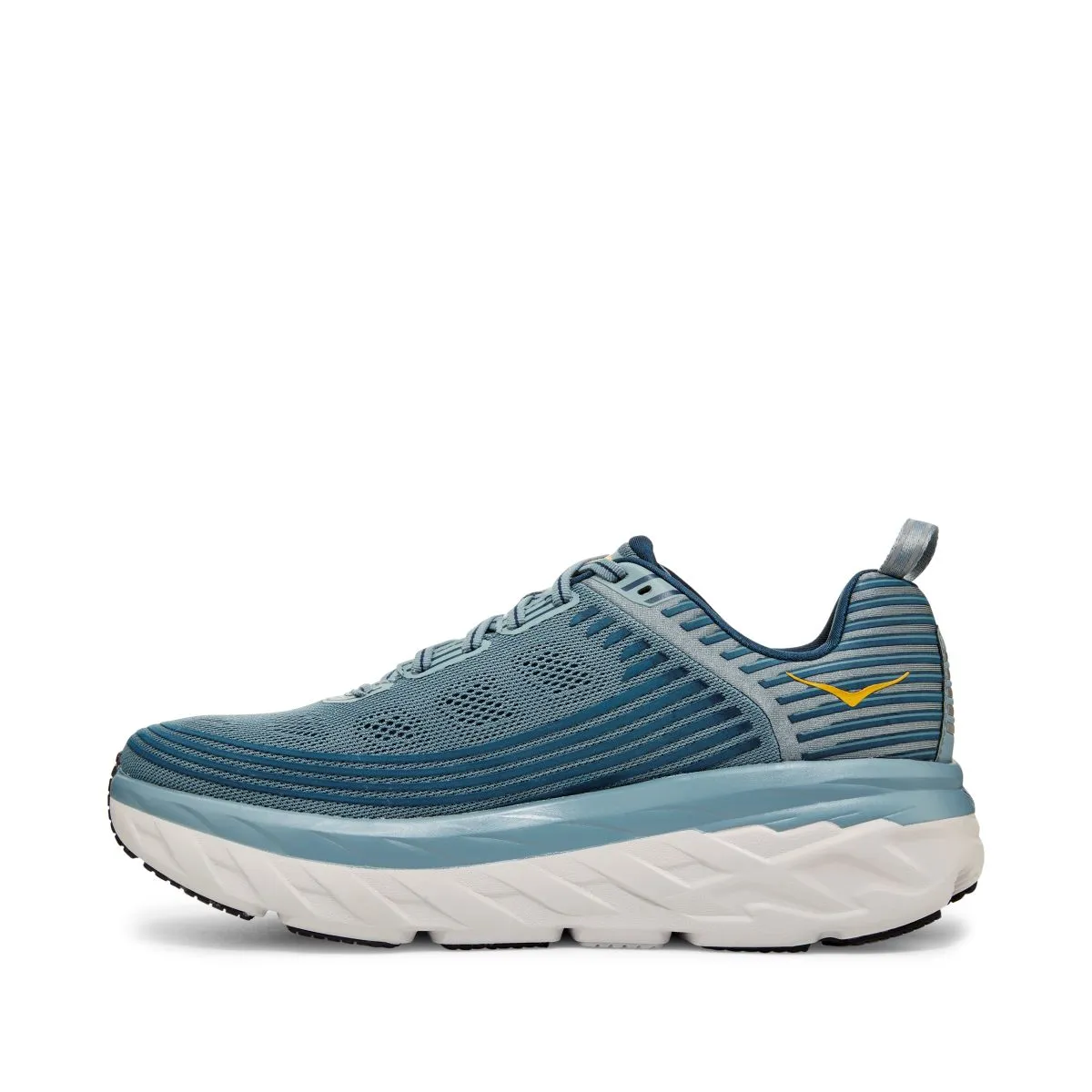 'HOKA' Men's Bondi 6 - Lead / Majolica Blue