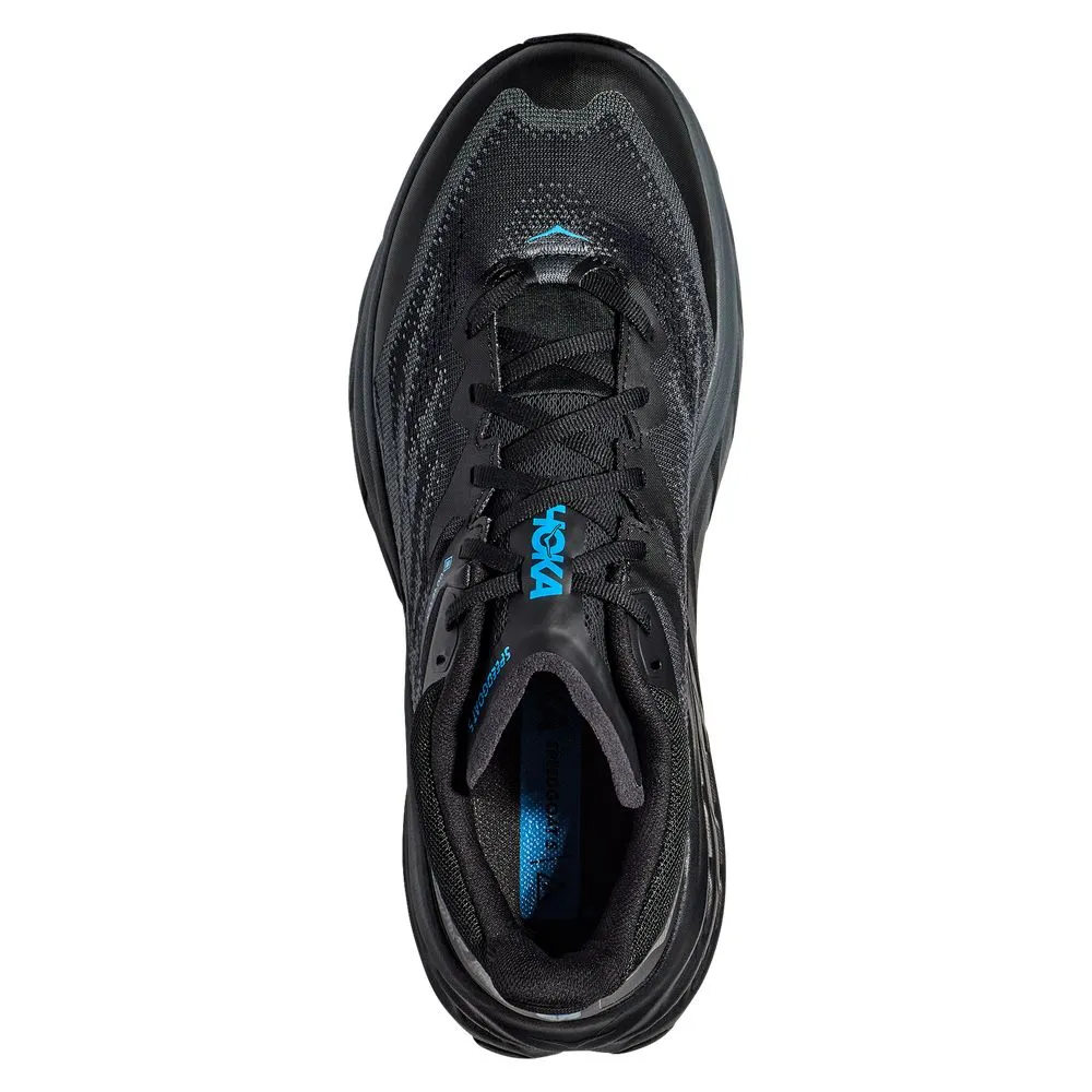 Hoka Speedgoat 5 GTX Trail Running Shoes for Men - Black/Black - 10.5M