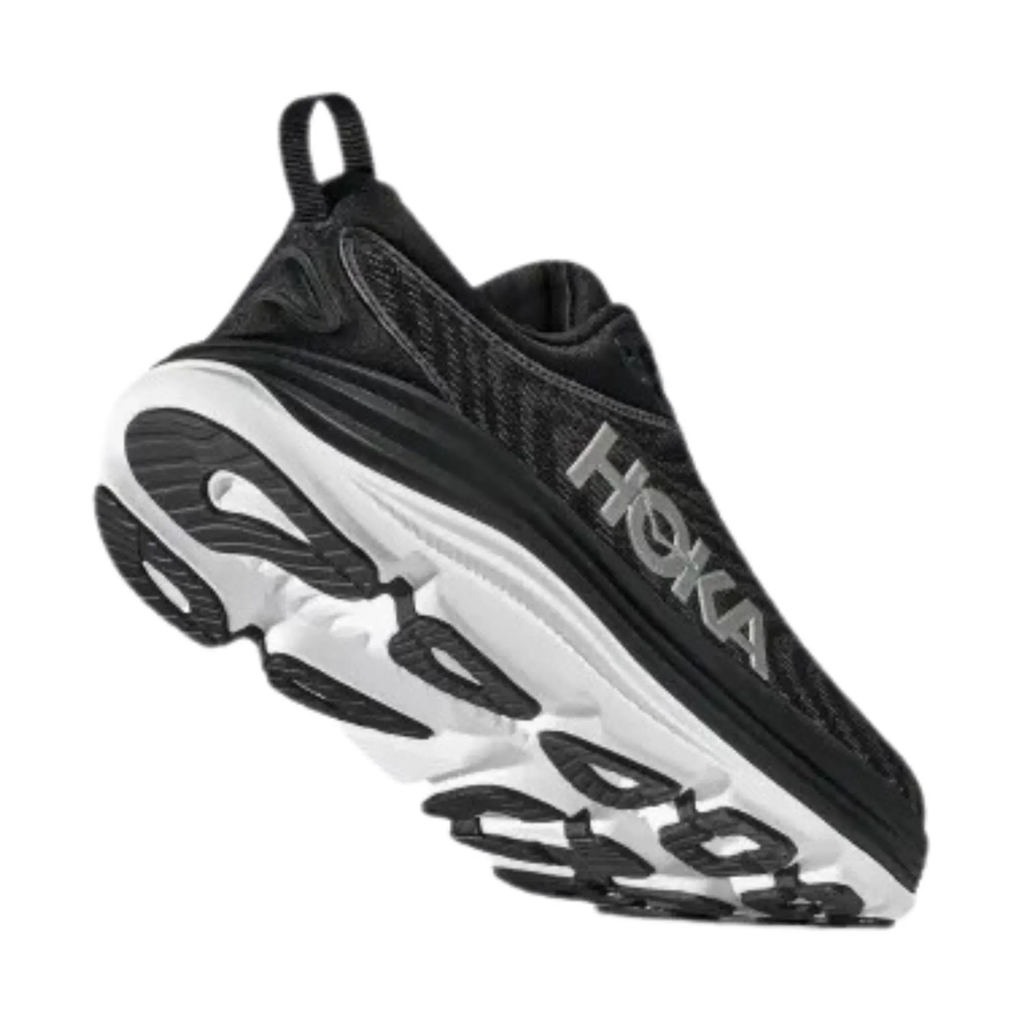 HOKA Women's Gaviota 5 Running Shoes - Black/White