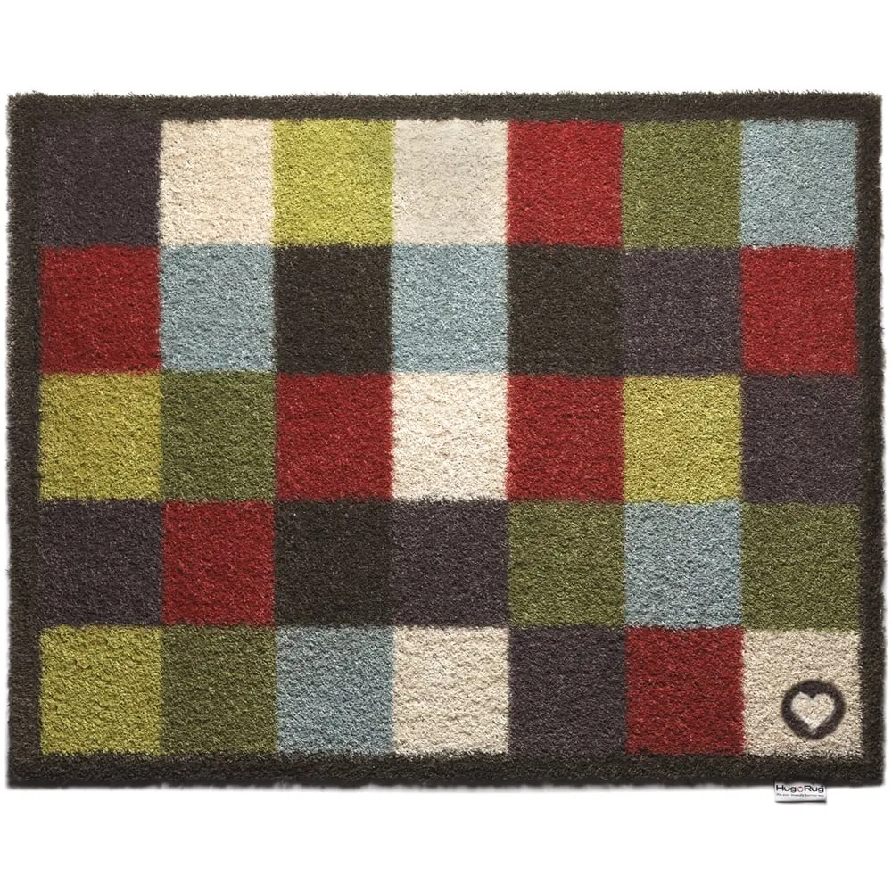 Hug Rug Check 10 Multi-Colour