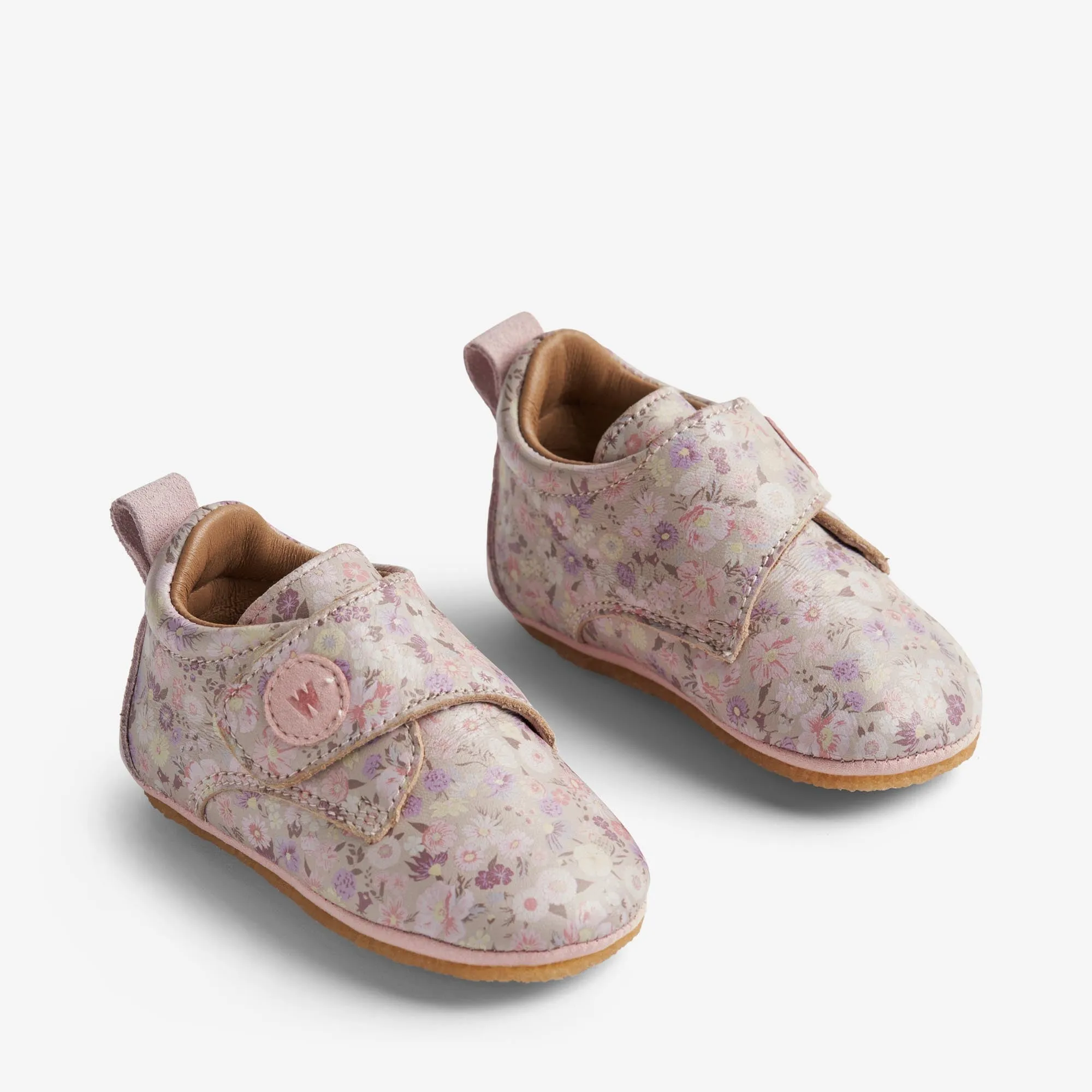 Indoor Shoe Dakota Print - clam multi flowers