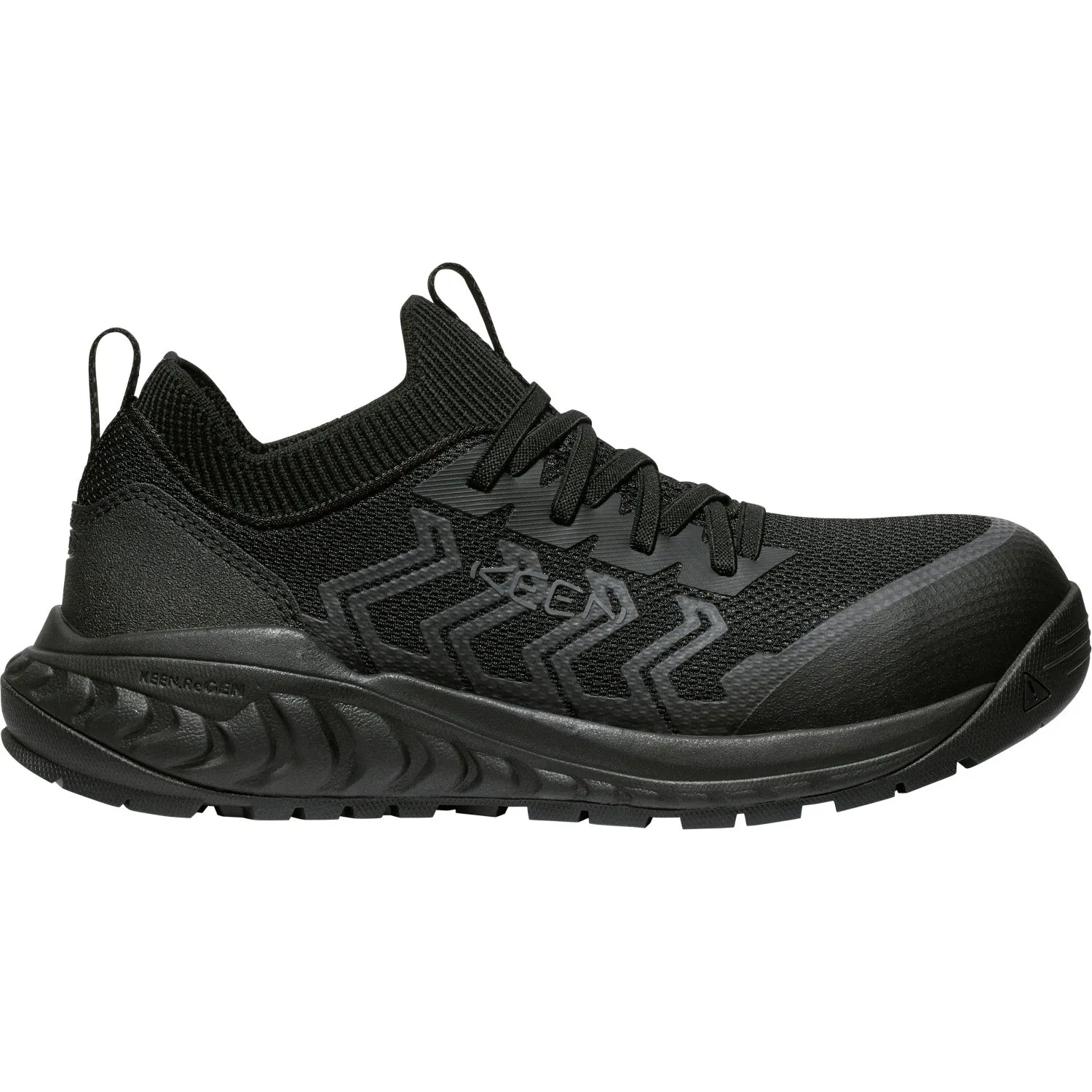 Keen Utility Womens Arvada Shift CT Black/Magnet Synthetic Work Shoes